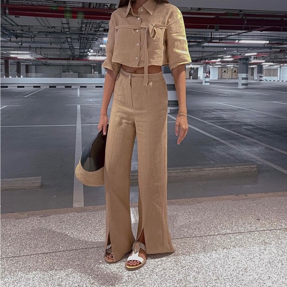 Gabriela Hearst Hades agate embellished sandals, size 40(US9,5-10). White - Picture 16 of 17